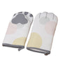 Cute Cat Paws Oven Mitts 3D Cartoon Baking Insulation Gloves Long Cotton Microwave Heat Resistant Non-slip Kitchen Gloves - DunbiBeauty, LLC