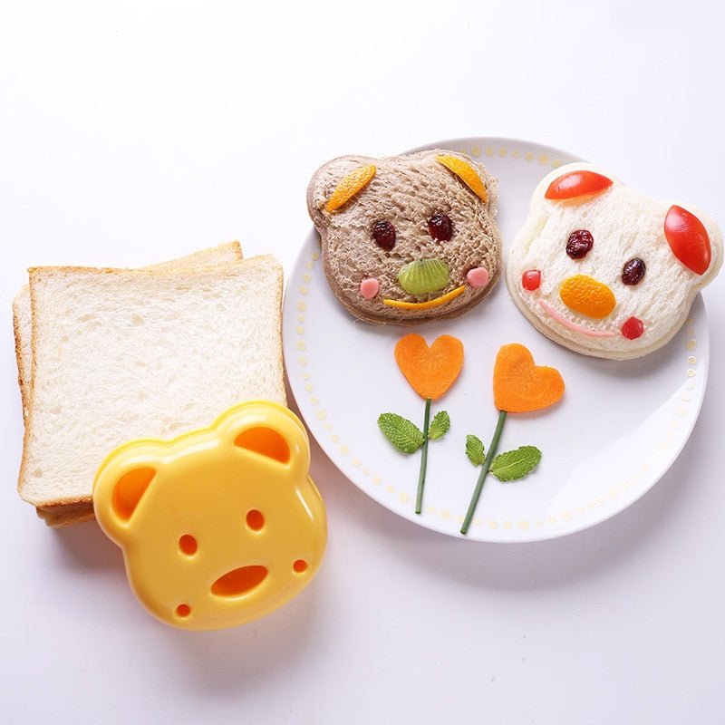 Cute Heart Shape Sandwich Cutter Bread Mold Toast Maker Cake Cookie Cutter Kitchen Breakfast Dessert DIY Tool - DunbiBeauty, LLC