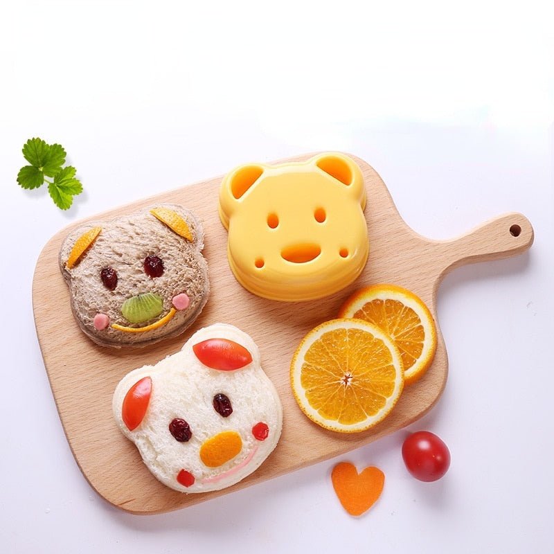 Cute Heart Shape Sandwich Cutter Bread Mold Toast Maker Cake Cookie Cutter Kitchen Breakfast Dessert DIY Tool - DunbiBeauty, LLC