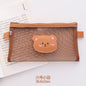 Cute Large Capacity Bear Pencil Case and Cosmetic Bag - DunbiBeauty, LLC