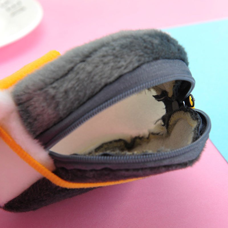 Cute Little Penguin Coin Purse Soft Mini Cartoon Coin Purse Lovely Data Line Bag Simplicity Durable Plush Coin Purse Accessories - DunbiBeauty, LLC