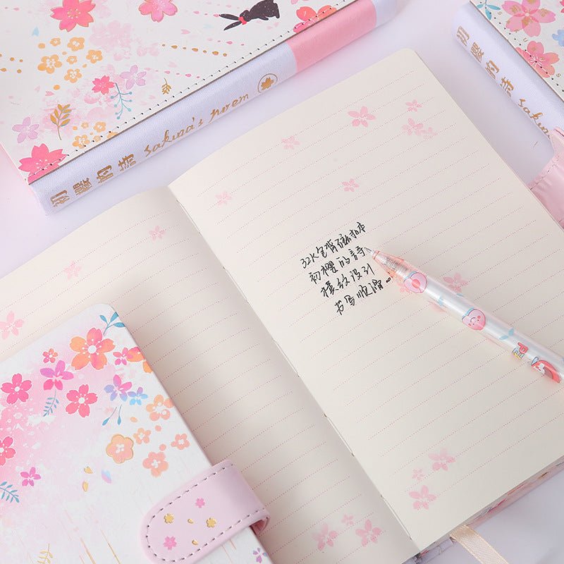 Cute Magnetic Buckle Notebook - DunbiBeauty, LLC