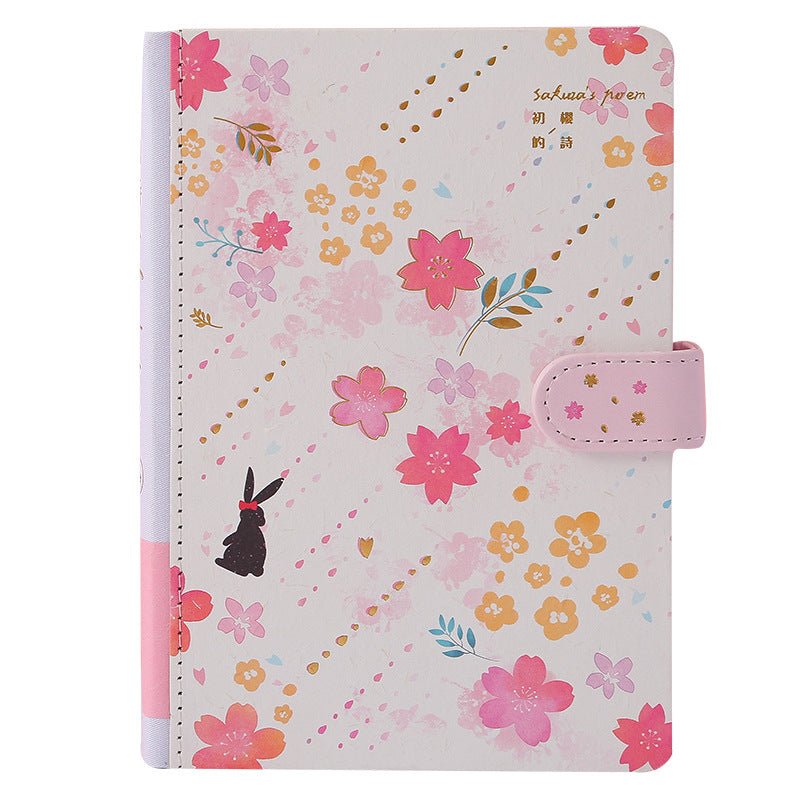 Cute Magnetic Buckle Notebook - DunbiBeauty, LLC