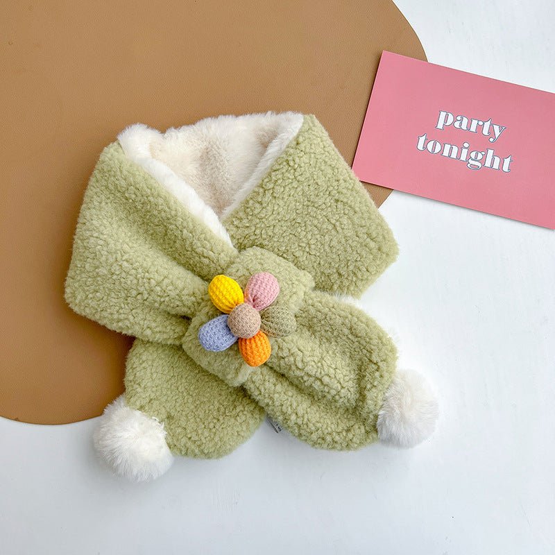 Cute Plush Cartoon Kid's Scarf - DunbiBeauty, LLC