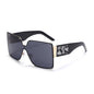 Oversized Rimless Sunglasses Zendrop