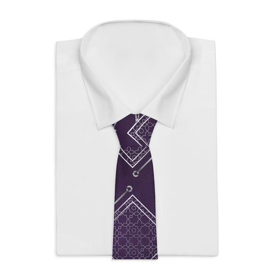 Purple Titanium Gentleman's Business Tie Printify