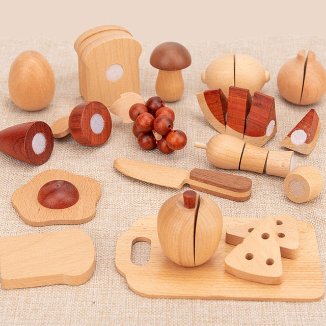 ⚠️ Log Wooden Kitchen Toy Zendrop