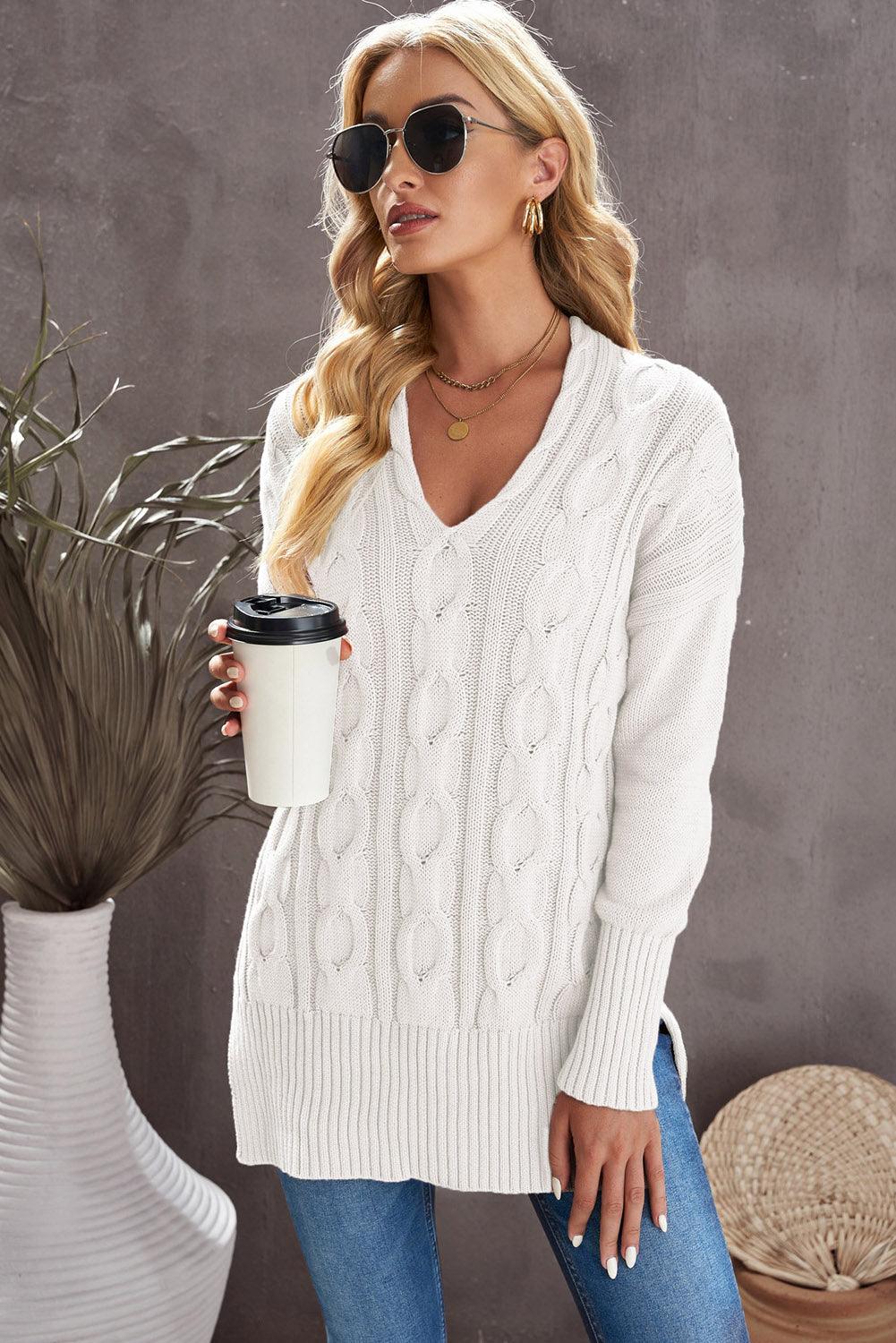 Oversized Cozy up Knit Sweater Kiwidrop