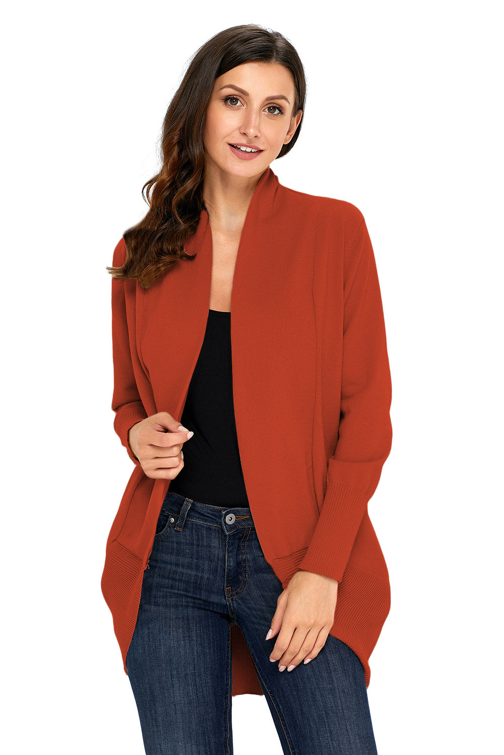 Super Soft Long Sleeve Open Cardigan Kiwidrop