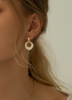 Retro Asymmetrical Drop Earrings Kiwidrop