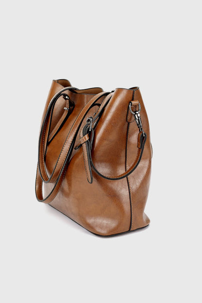 PU Leather Tote Bag