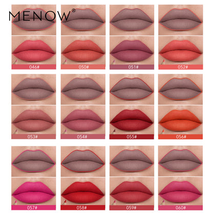 MENOW Makeup P14002 Lip Liner 12 Colors Mixed Color Waterproof Lipstick Pen Cosmetics Hypersku