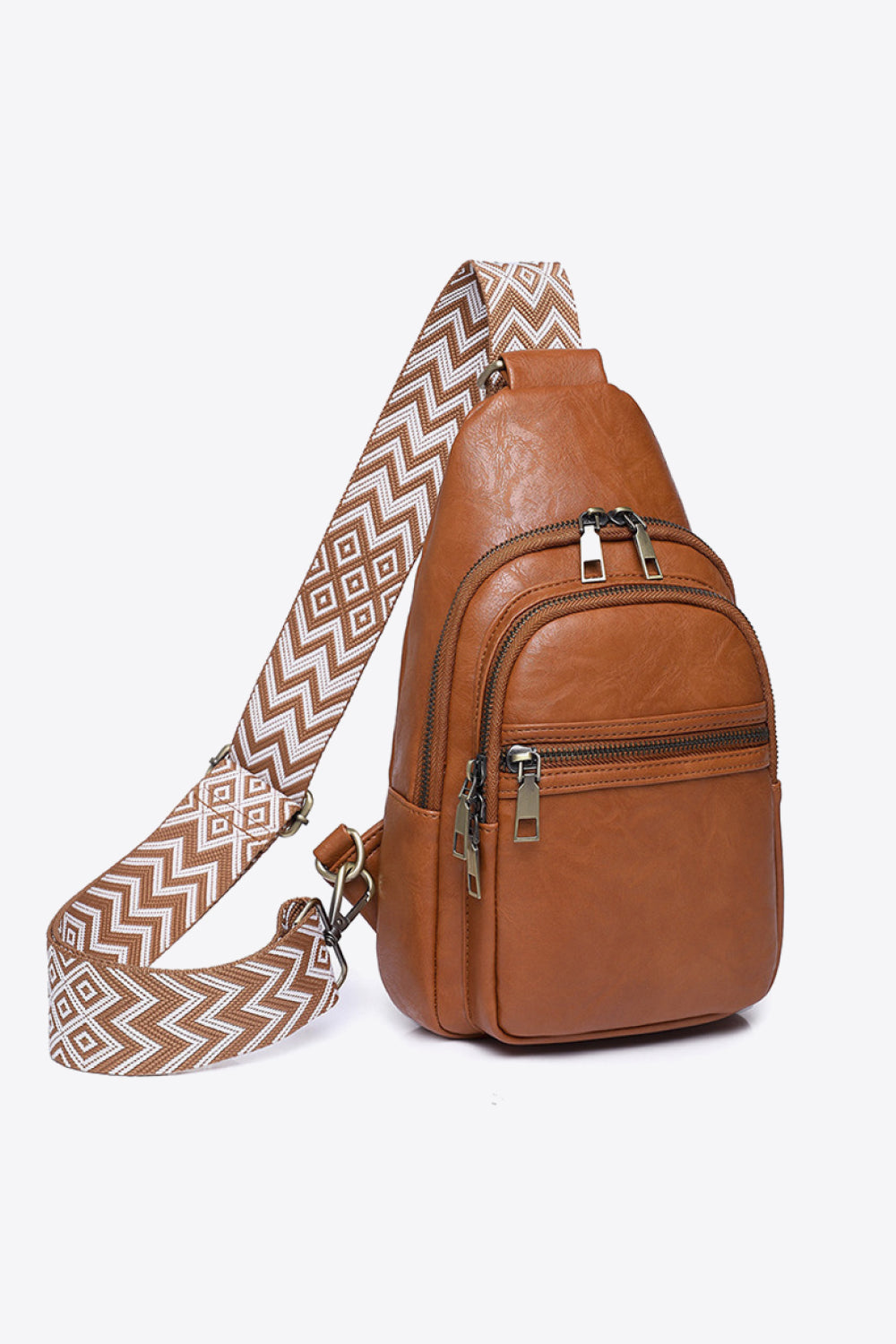 It's Your Time PU Leather Sling Bag