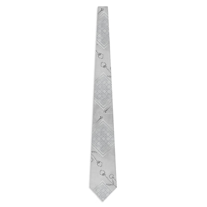 Soft Gray Titanium Gentleman's Business Tie Printify