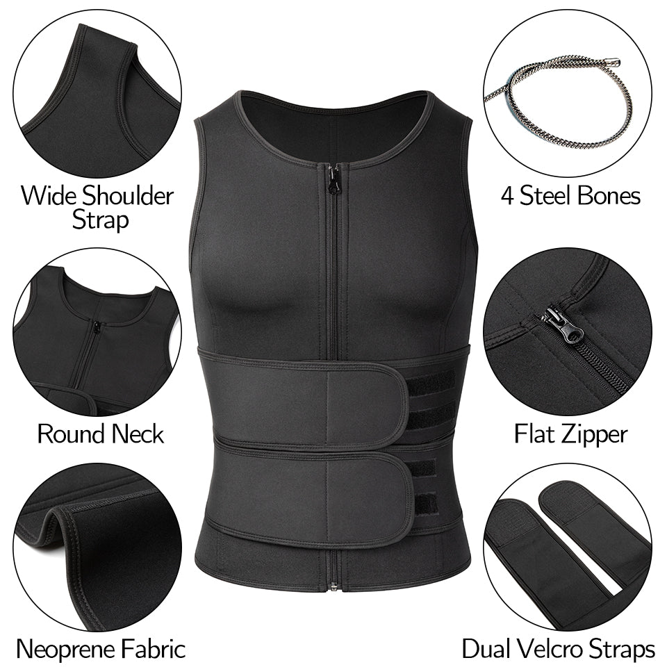 Men Shaper Vest Zendrop