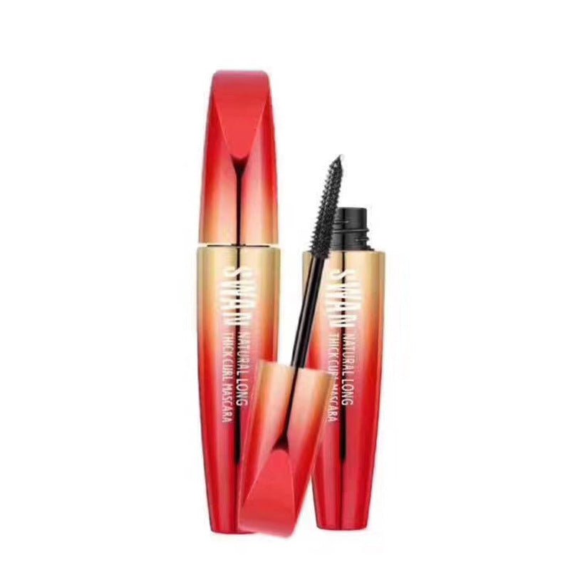 Die Meina Red Tube Swan Mascara Naturally Long Density, Quick-drying, Long Encryption, Waterproof, Sweatproof, Non-Smudged And Curled - DunbiBeauty, LLC