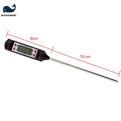 Digital Meat Thermometer Soap Making Tool Cooking Food Kitchen Probe Emulsion Oven Temperature Sensor Instrument - DunbiBeauty, LLC