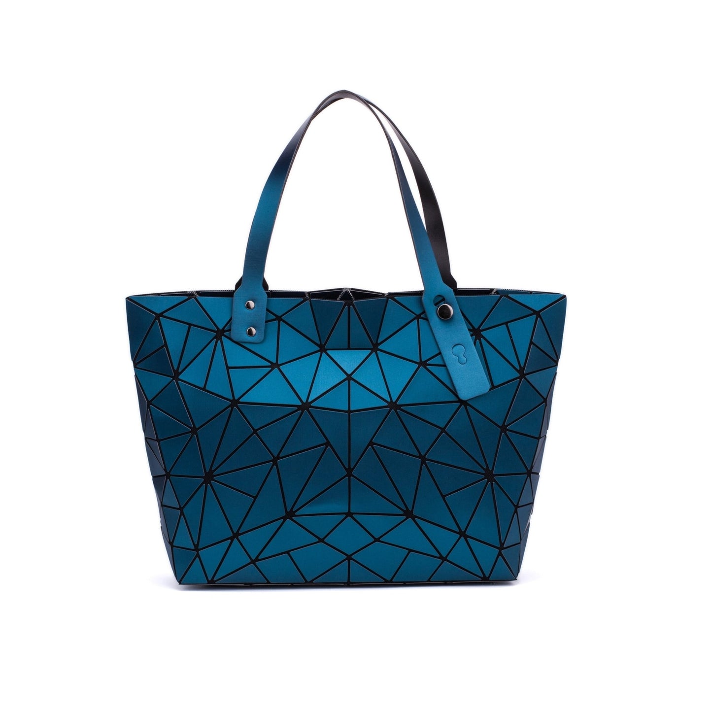 DIOMO PU Leather Geometric Tote Handbag - DunbiBeauty, LLC