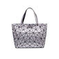 DIOMO PU Leather Geometric Tote Handbag - DunbiBeauty, LLC