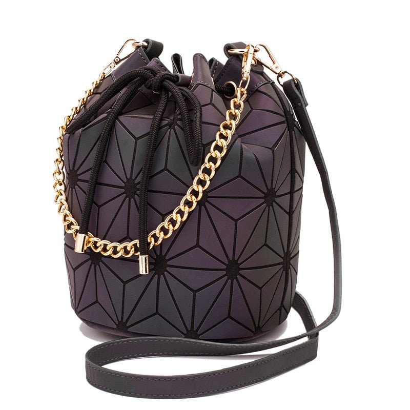 DIOMO Women's Pull Tie Geometric Crossbody Bag - DunbiBeauty, LLC