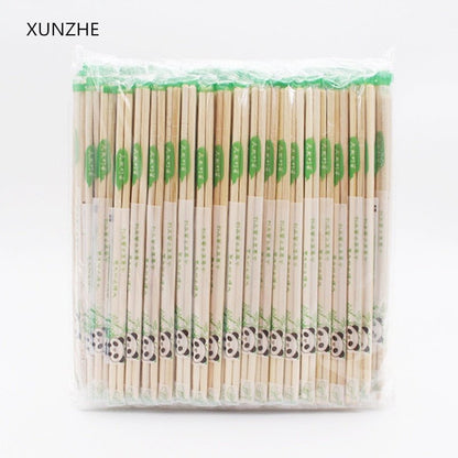 Disposable Bamboo Wood Chopsticks Sticks 5.0*19.8cm 50 Pairs Kitchen gadgets - DunbiBeauty, LLC