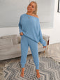 Dolman Sleeve Sweater and Knit Pants Set - DunbiBeauty, LLC