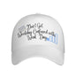 Don't Get Weekday Confused with Weak Day All-Over Print Peaked Cap - DunbiBeauty, LLC