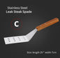 Dough cutter / Spatula / Potato knife / Steak Shovel / Salad scraper chopper Pizza / BBQ / Baking Tools / kitchen tools - DunbiBeauty, LLC