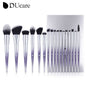 DUcare Makeup Brushes 15Pcs Rose Makeup Brush Set Synthetic Hair for Eyeshadow Eyeliner Foundation Powder Blush Makeup Cosmetic - DunbiBeauty, LLC