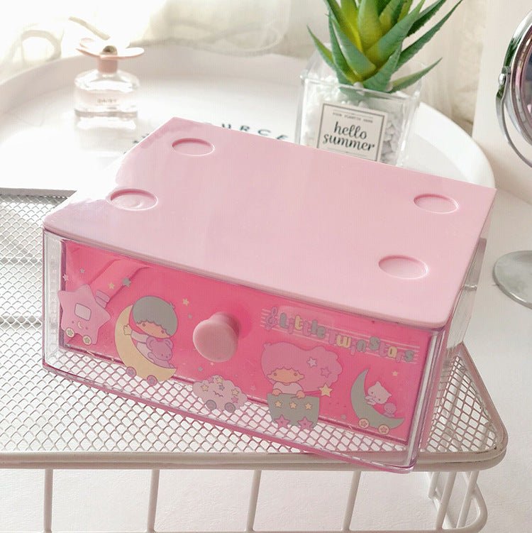 Dumpling Biological Desktop Drawer Box Jewelry Lipstick Storage Box Small Drawer Finishing Box Classification Storage Box Rack - DunbiBeauty, LLC