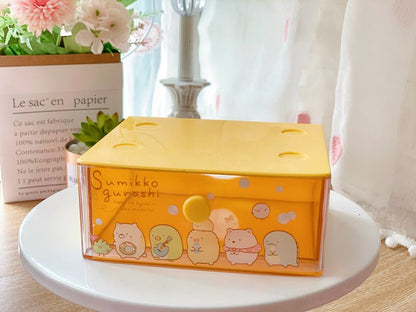 Dumpling Biological Desktop Drawer Box Jewelry Lipstick Storage Box Small Drawer Finishing Box Classification Storage Box Rack - DunbiBeauty, LLC