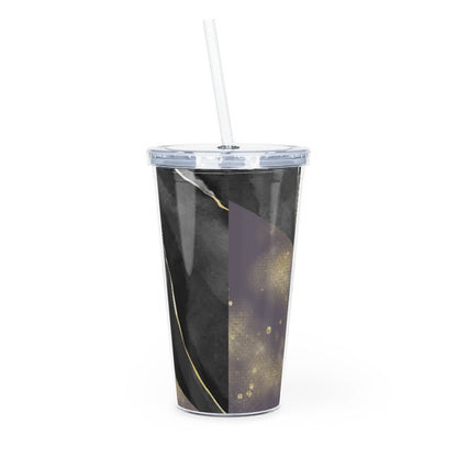 DunbiBeauty Plastic Tumbler with Straw - DunbiBeauty, LLC