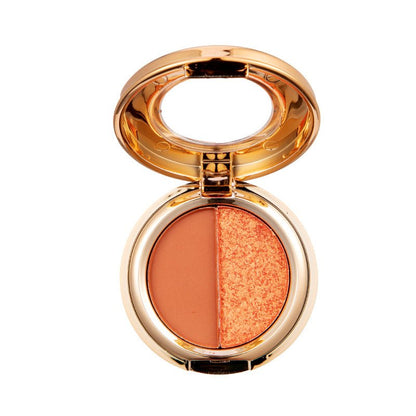 Duo Eyeshadow Pumpkin Earth Matte Gold - DunbiBeauty, LLC