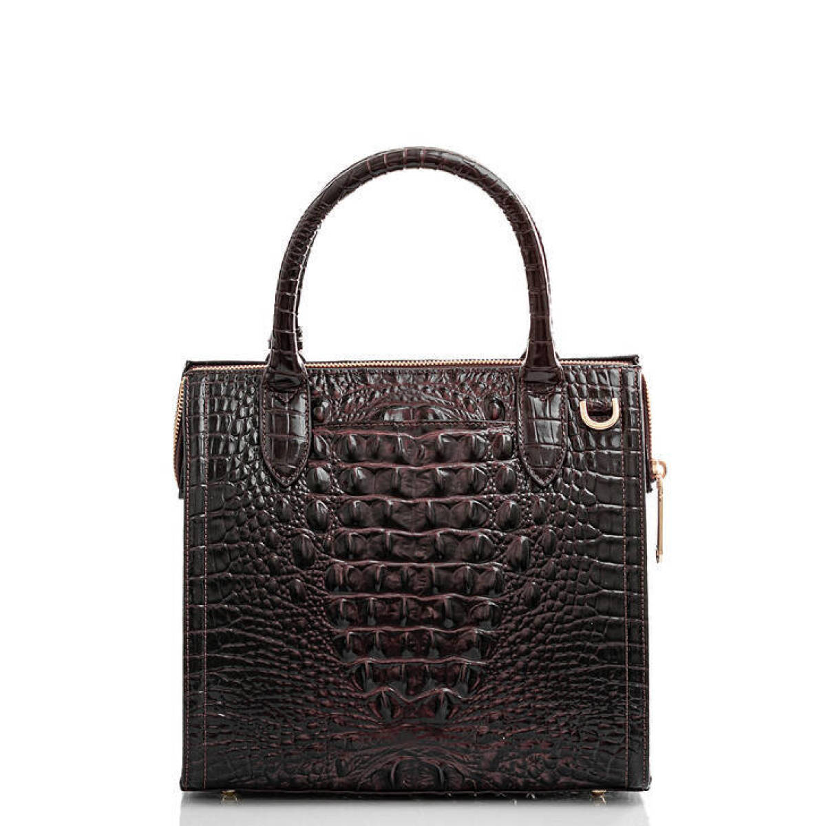 Retro Crocodile Pattern Crossbody Bag Kiwidrop