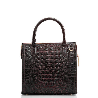 Retro Crocodile Pattern Crossbody Bag Kiwidrop