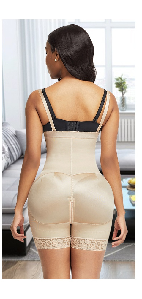 Zipper Seamless High-Waist Women's Full Body Shapewear Kiwidrop