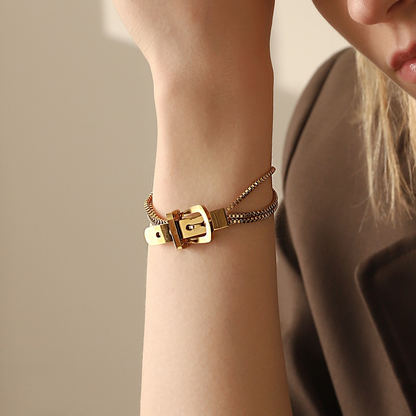 Retro Buckle Bracelet Kiwidrop