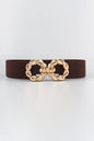 Zinc Alloy Buckle Elastic Belt