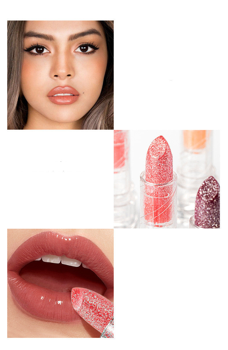 Micro-shimmer Warm Moisturizing Lipstick Waterproof And Not Easy To Fade