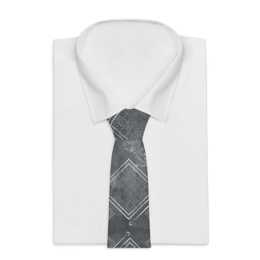 Medium Gray Titanium Gentleman's Business Tie Printify