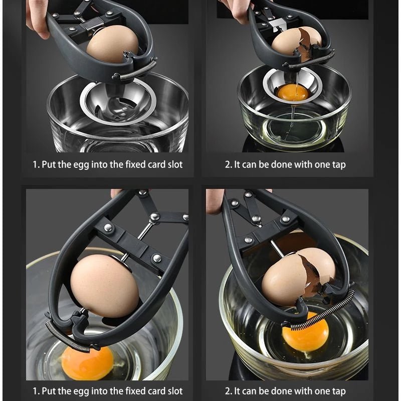 Egg Cracker and Separator - DunbiBeauty, LLC