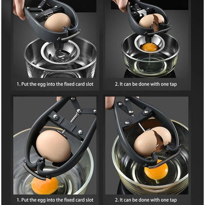 Egg Cracker and Separator - DunbiBeauty, LLC