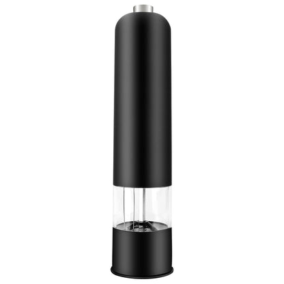 Electric Automatic Pepper Salt Mill Gadget Kitchen Tools Seasoning Bottle Spice Grinder Kitchen Accessories With LED Light - DunbiBeauty, LLC