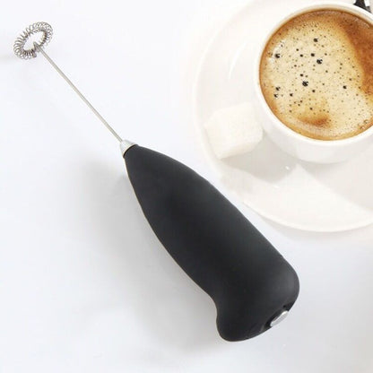 Electric Milk Frother Automatic Handheld Coffee Foam Maker Milk Cappuccino Frother Egg Beater Portable Kitchen Coffee Tools - DunbiBeauty, LLC