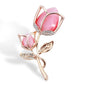 Elegant Alloy Crystal Brooch - DunbiBeauty, LLC