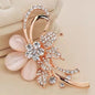 Elegant Alloy Crystal Brooch - DunbiBeauty, LLC