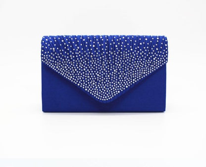 Envelope Style Studded Evening Bag - DunbiBeauty, LLC