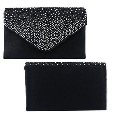 Envelope Style Studded Evening Bag - DunbiBeauty, LLC