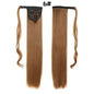 European And American Long Straight Hair Velcro Ponytail - DunbiBeauty, LLC