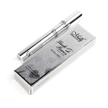 Explosive Authentic M.N Miele M13005 Mascara, Bright Silver Tube, Long And Thick Makeup, Waterproof And Black - DunbiBeauty, LLC